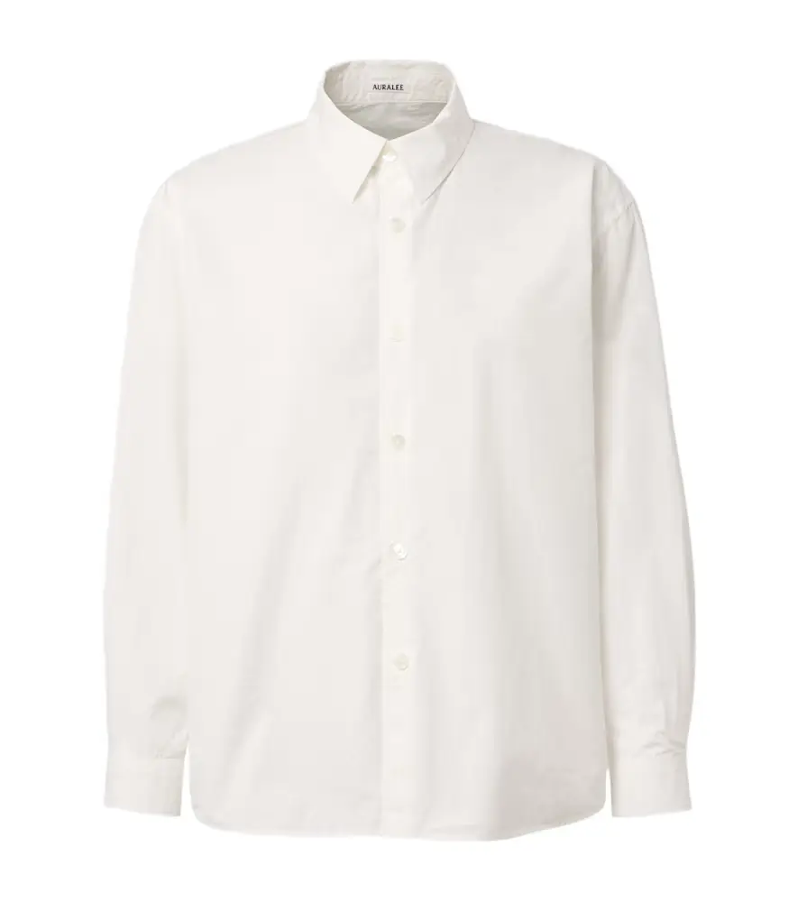 Auralee Cotton poplin shirt