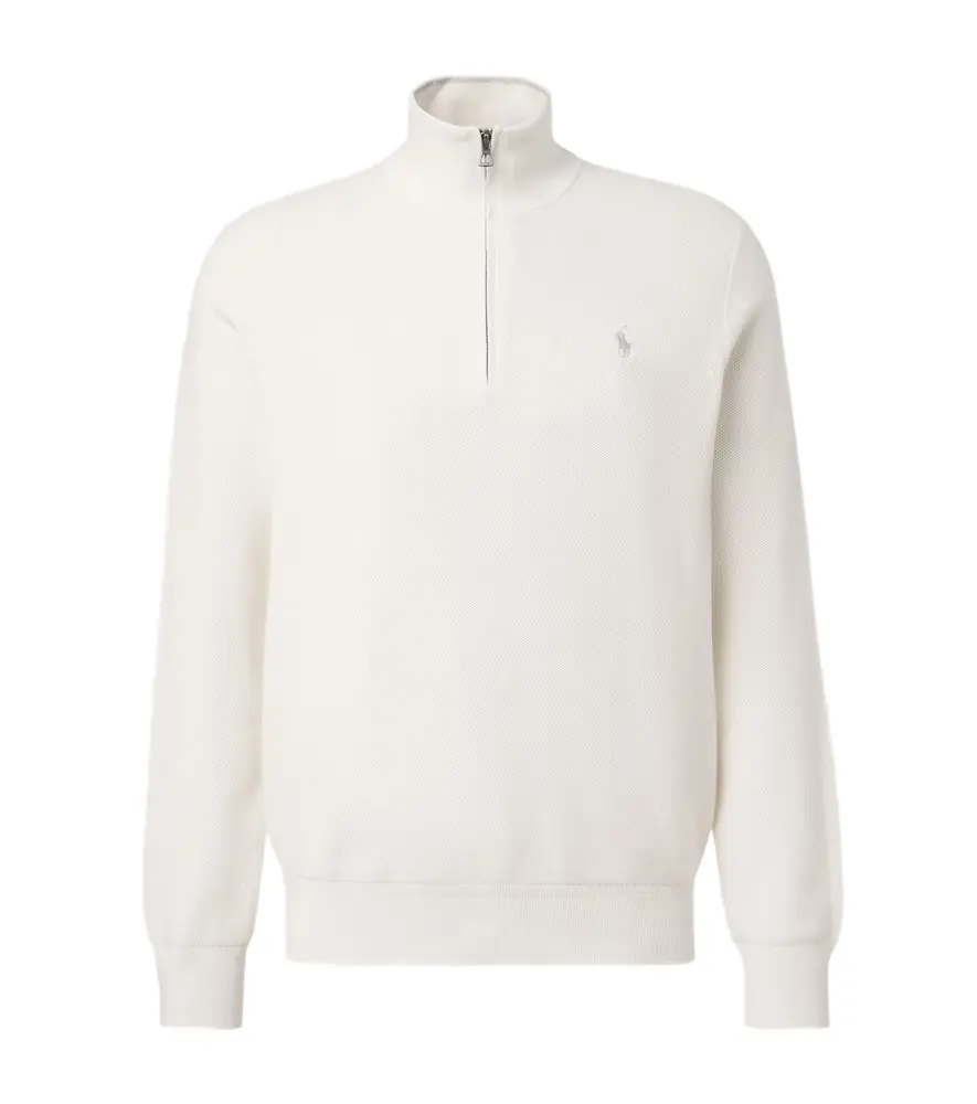 Polo Ralph Lauren Cotton half-zip sweater
