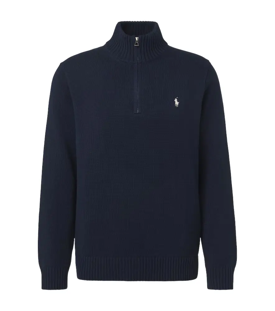 Polo Ralph Lauren Cotton half-zip sweater