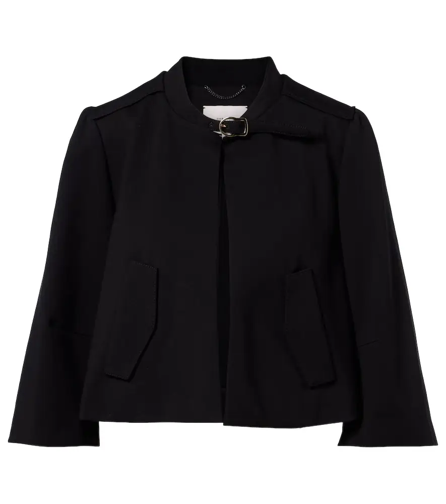 Dorothee Schumacher Emotional Essence jersey cropped jacket