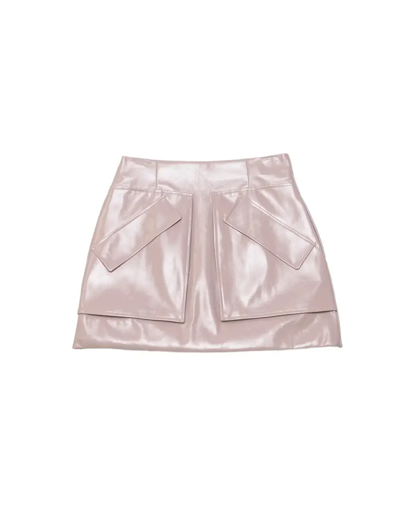 Aknvas The Cherry skirt in mauve rose