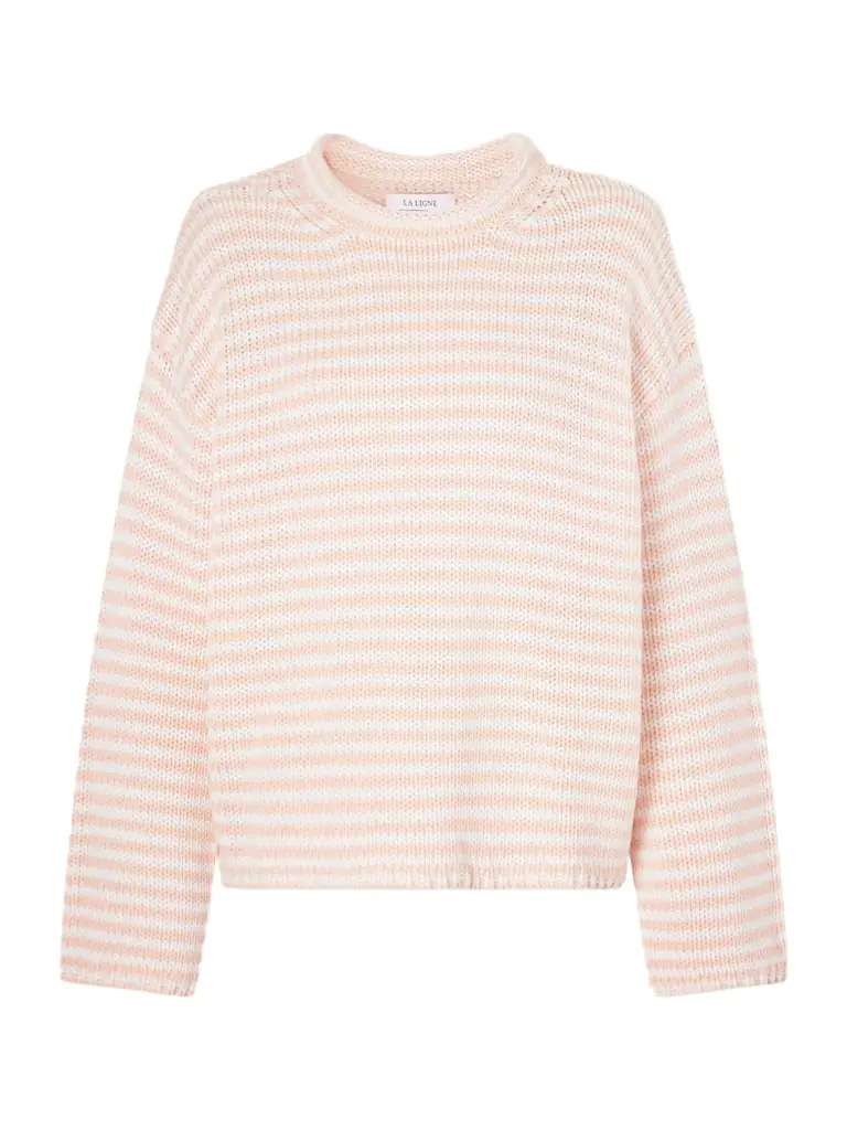 La Ligne Striped Knitted Sweater
