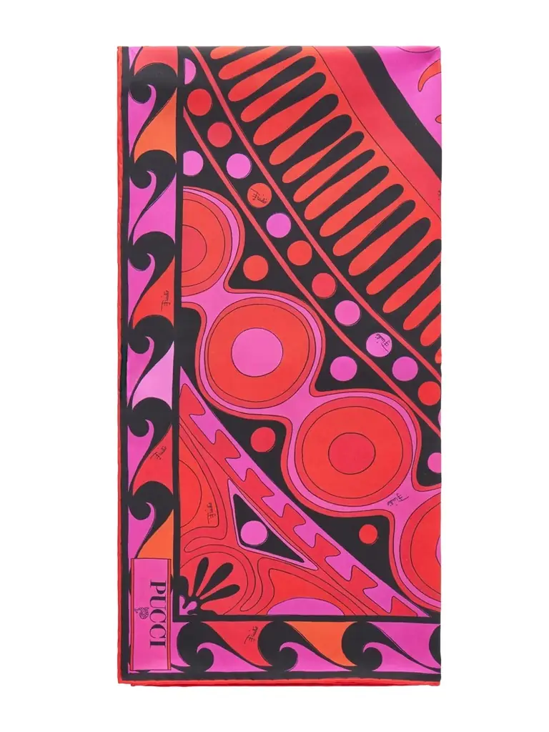 PUCCI Printed Silk-twill Scarf