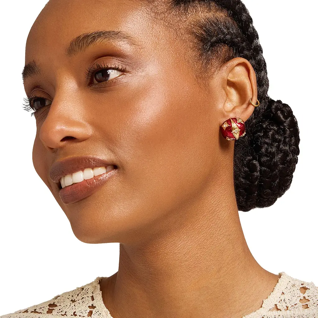 La Double J Lady Scarab Earrings