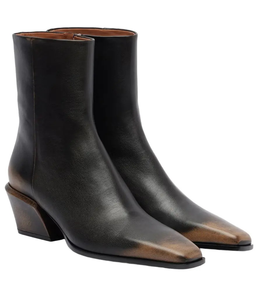 Paris Texas Bettina 50 leather ankle boots