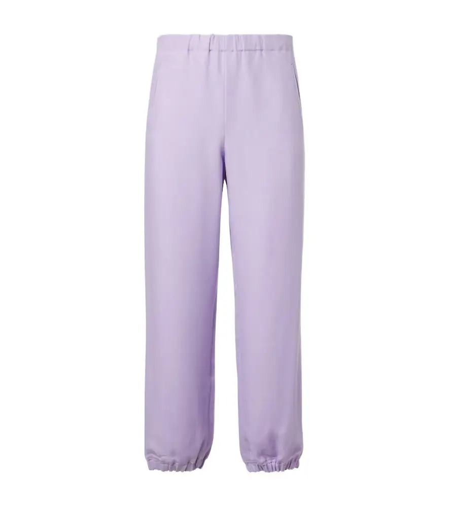 God's True Cashmere Linen sweatpants with amethyst
