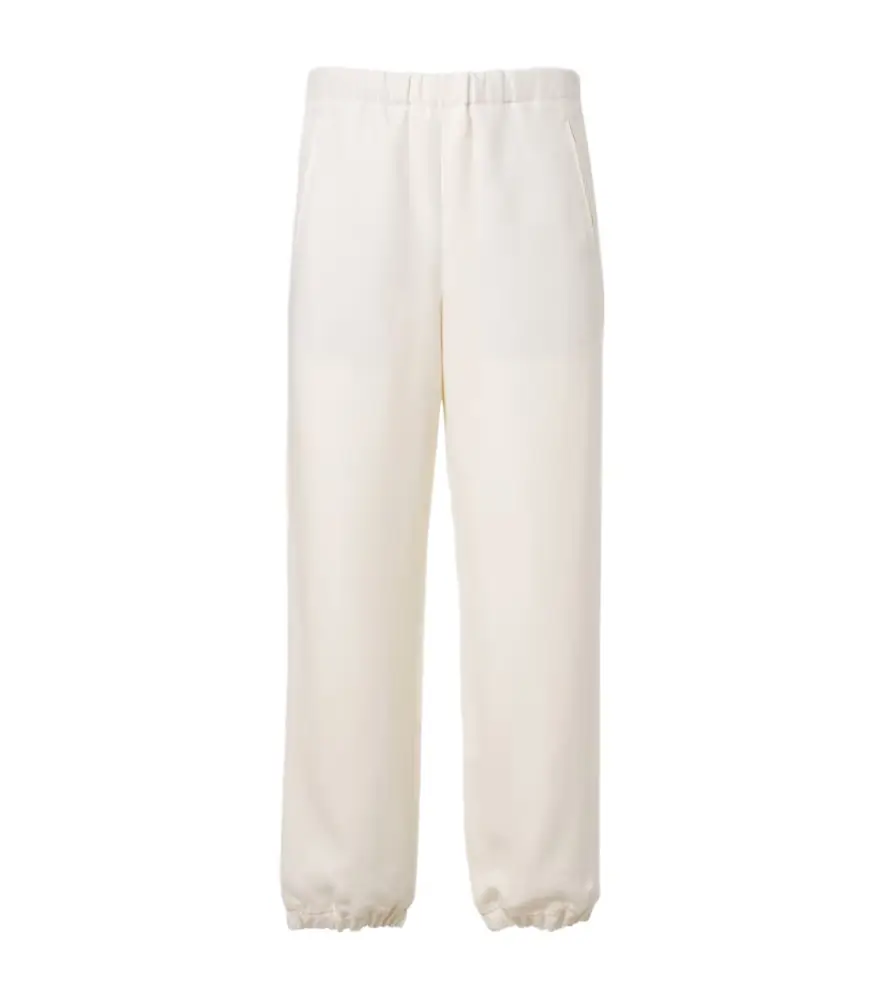 God's True Cashmere Linen sweatpants with amethyst