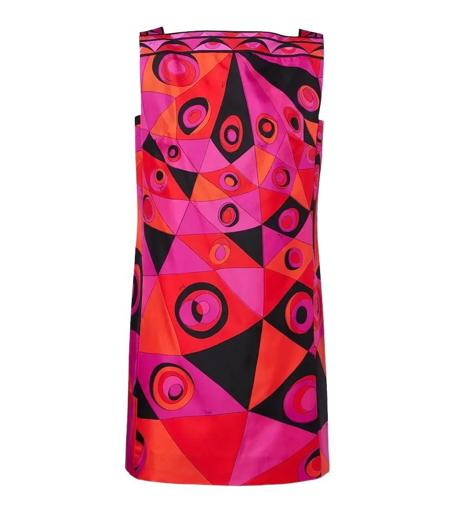 Pucci Occhi silk twill minidress