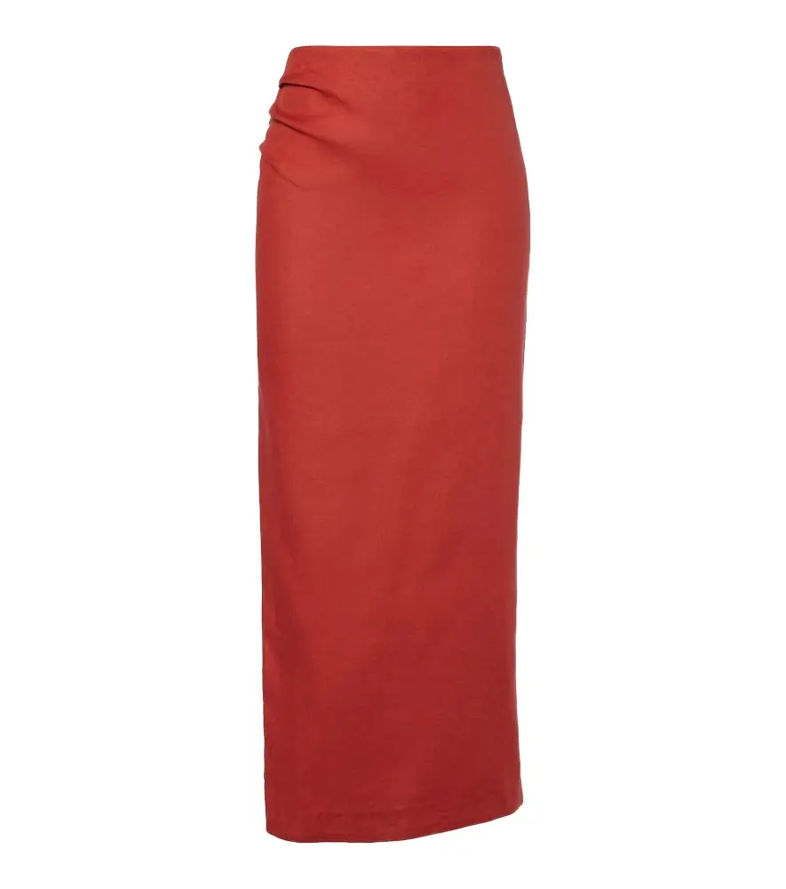SIR Linen maxi skirt