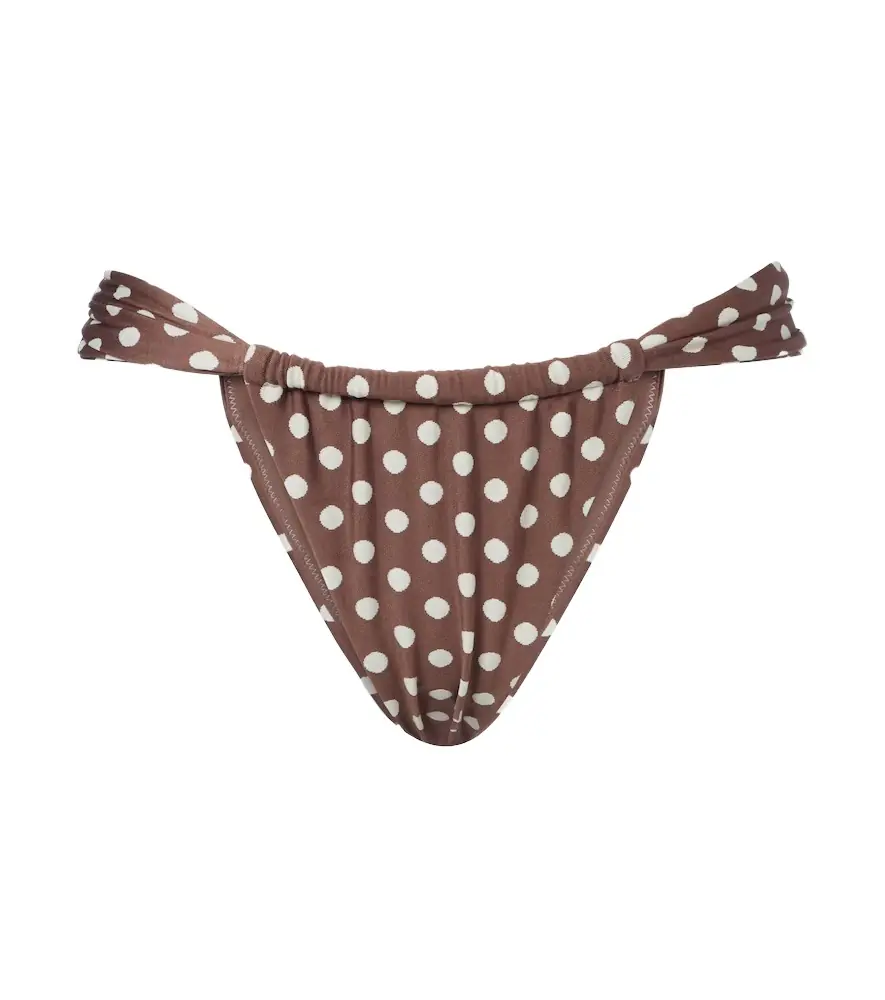Montce Sandra polka-dot bikini bottoms