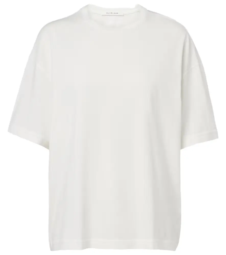 Slvrlake Boyfriend cotton jersey T-shirt
