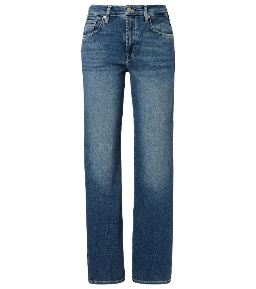 7 For All Mankind Stovepipe straight jeans