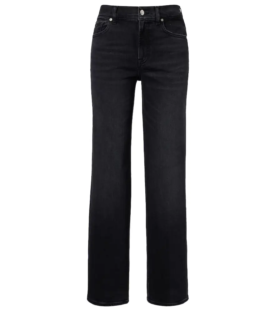 7 For All Mankind Stovepipe straight jeans