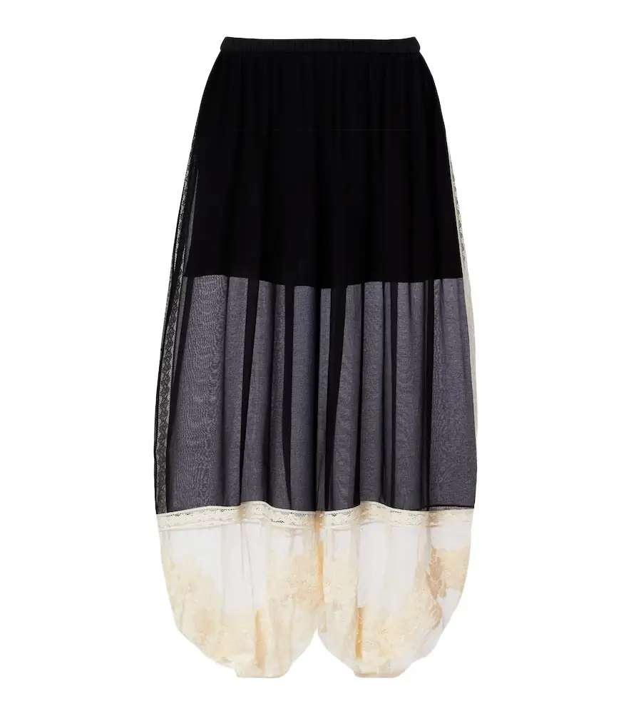 Zimmermann Roselight cotton and silk balloon pants