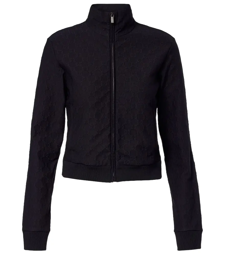 Gucci GG jacquard jersey track jacket