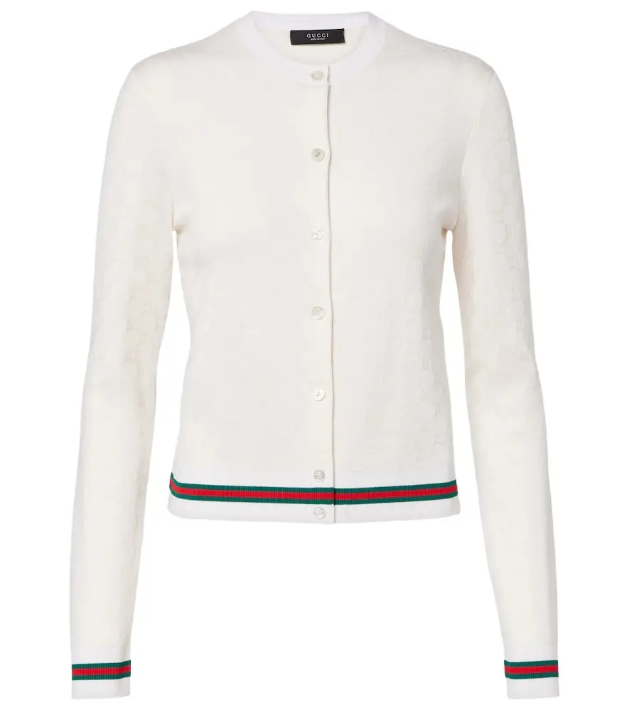 Gucci GG jacquard cardigan