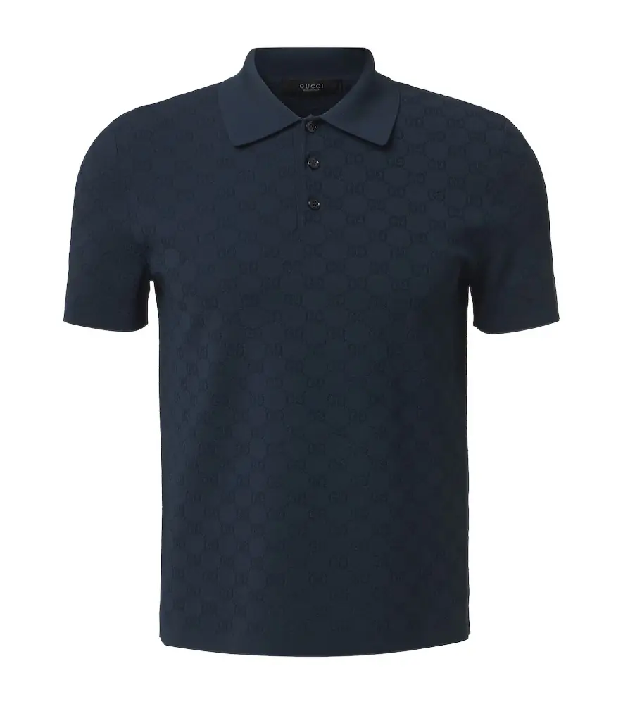 Gucci GG jacquard polo shirt