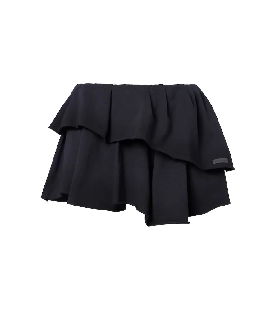 Acne Studios Cotton-blend miniskirt
