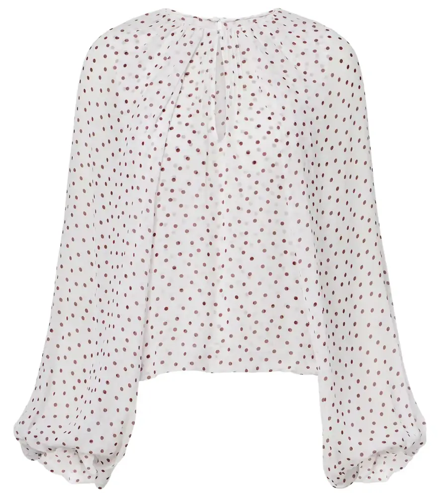 Dorothee Schumacher Dancing Dots blouse