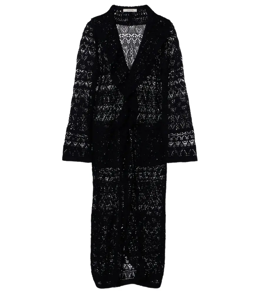 Dorothee Schumacher Cotton-blend crochet coat