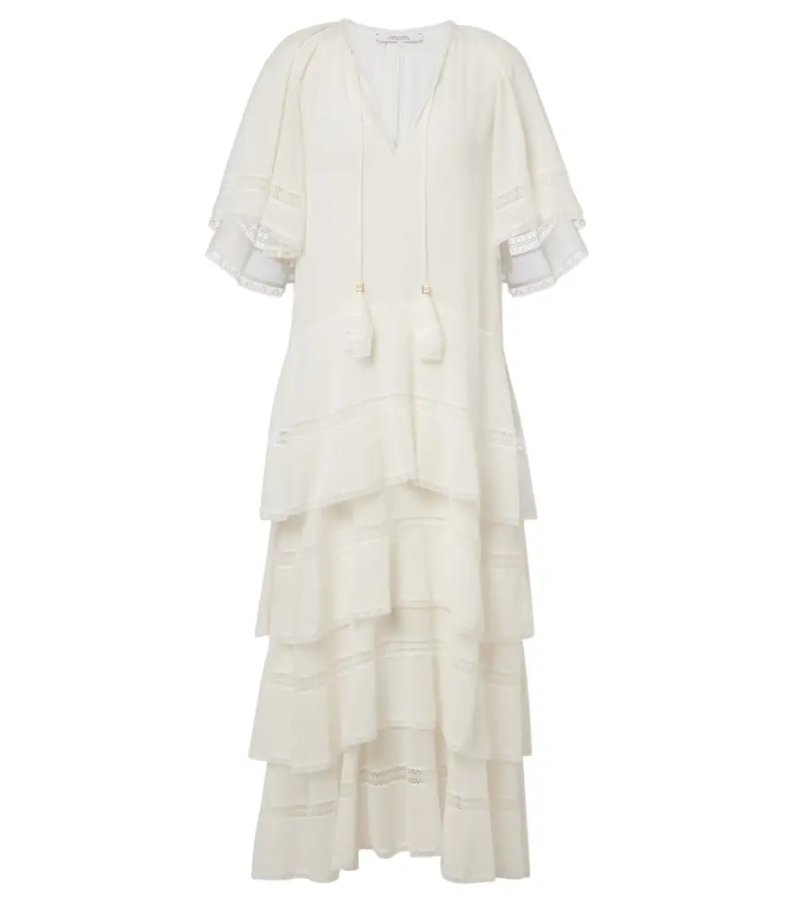 Dorothee Schumacher Dreamful cotton and silk midi dress