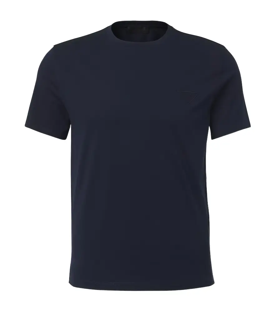 Prada Cotton-blend jersey T-shirt
