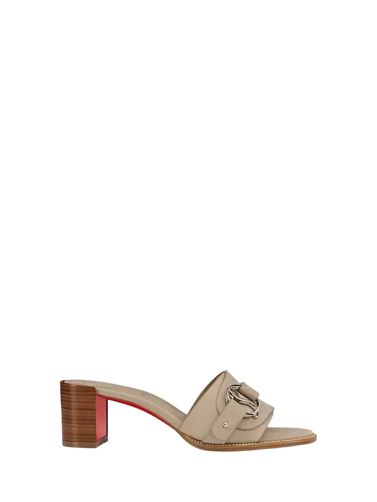 Christian Louboutin Women's Her in Roma 55MM Mules - Saharienne