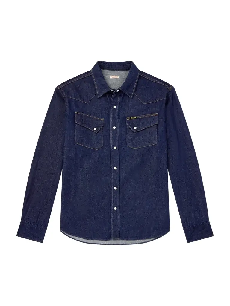 KAPITAL Denim Western Shirt - Men