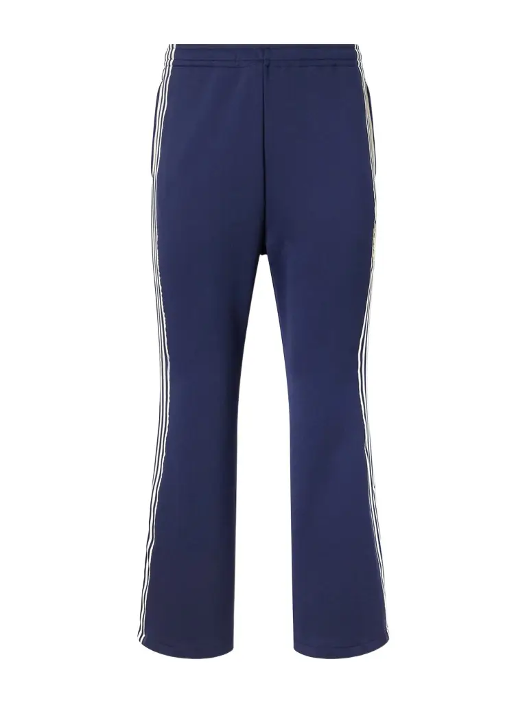 KAPITAL Straight-Leg Striped Jersey Sweatpants - Men