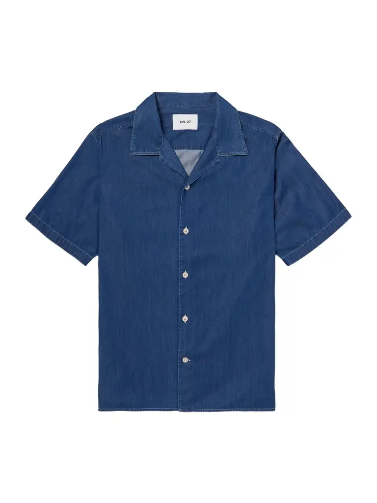 NN07 Julio 5765 Cotton-Chambray Shirt - Men