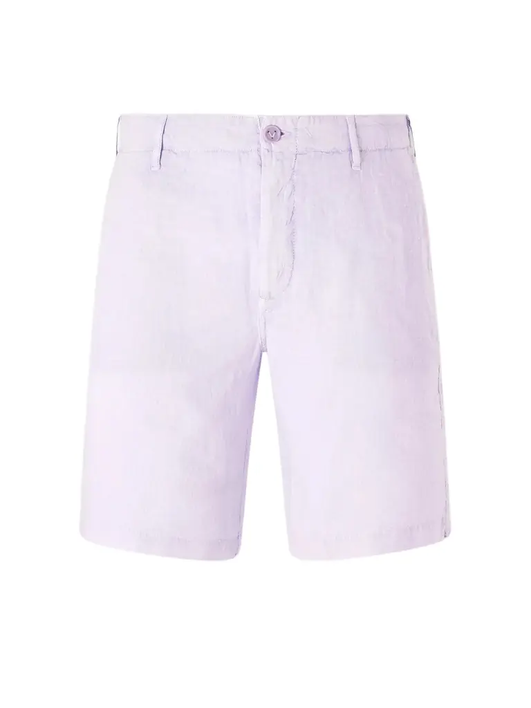 Vilebrequin Straight-Leg Garment-Dyed Linen Shorts - Men