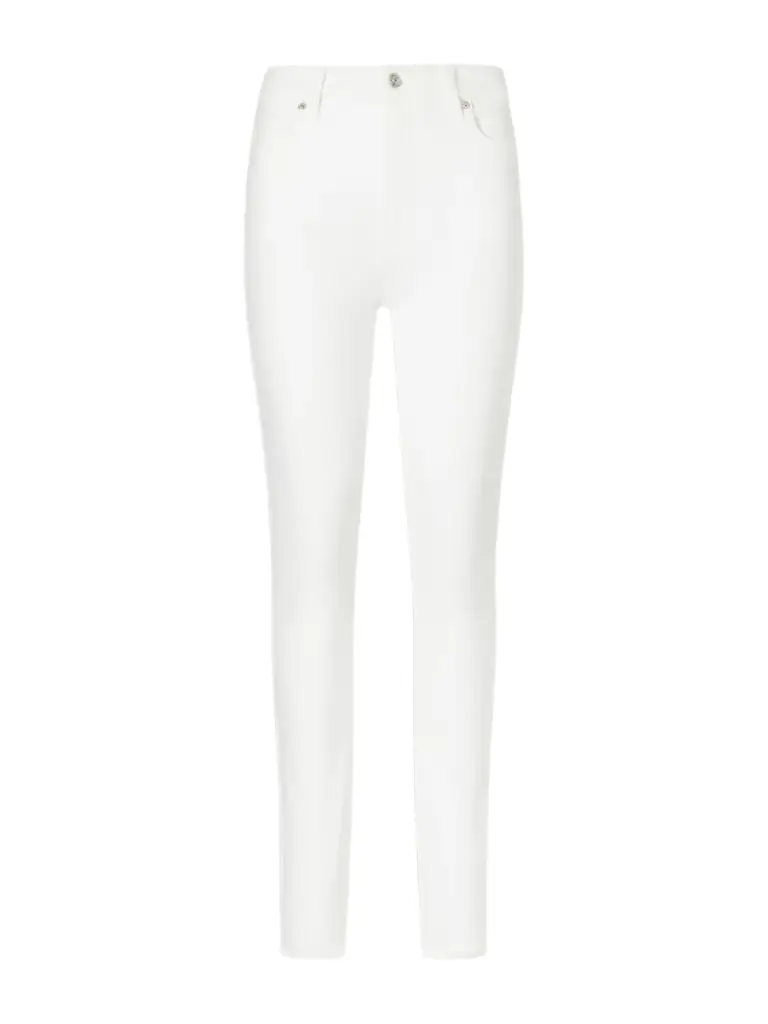 Frame Le High Skinny High-rise Skinny-leg Cotton-blend Jeans
