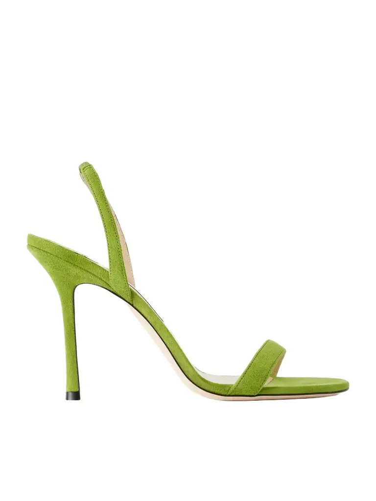 Jimmy Choo Jenn 100 Suede Sandals
