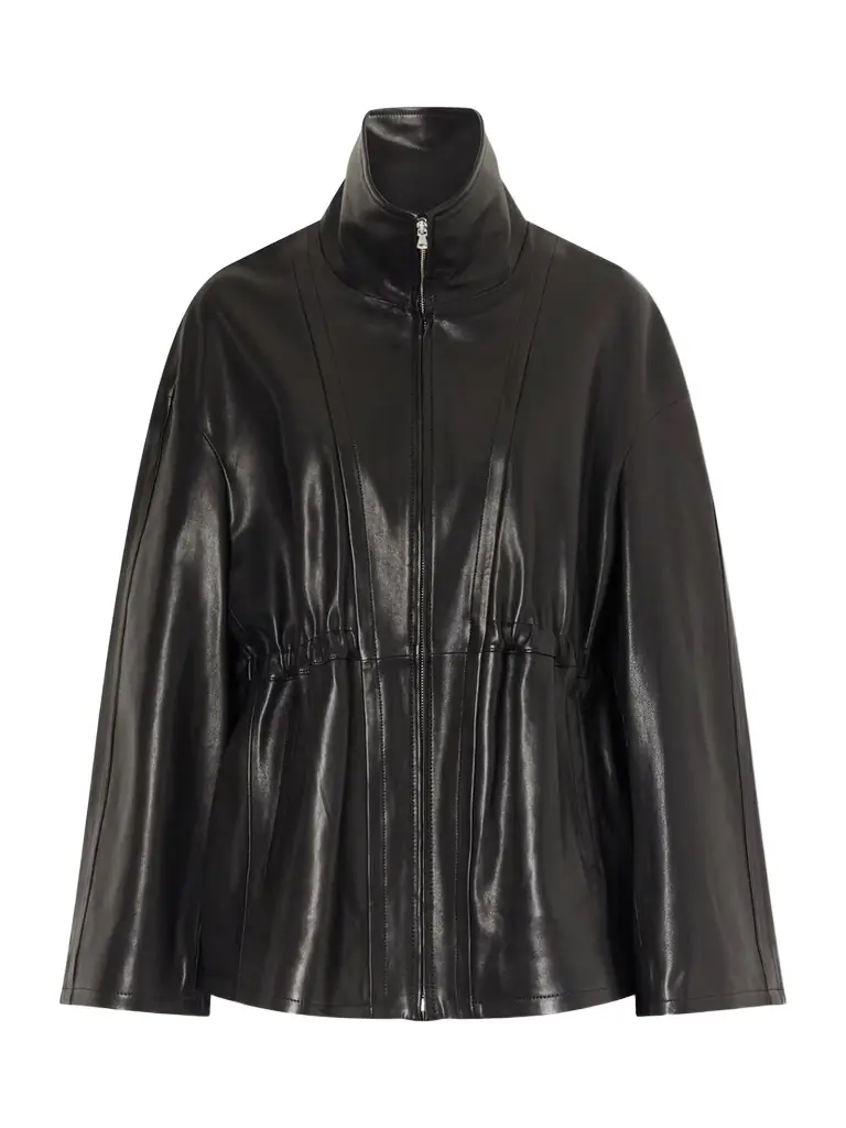 Nour Hammour Passage Leather Jacket