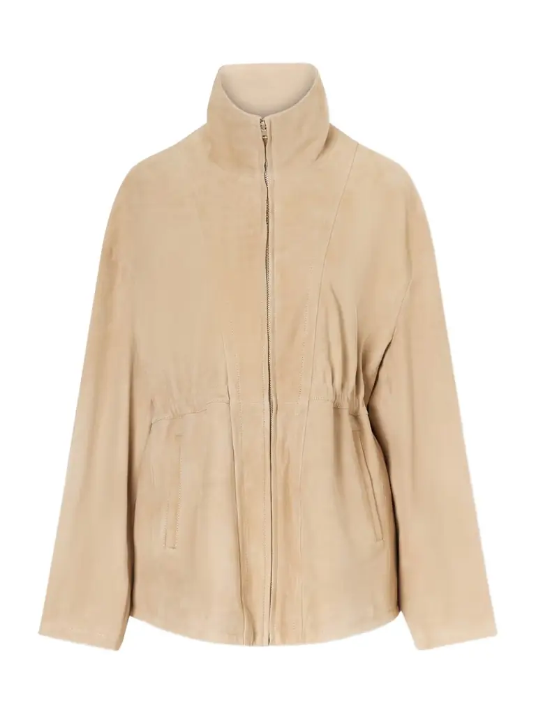 Nour Hammour Passage Suede Jacket