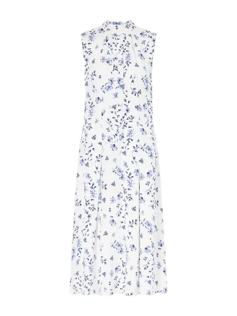 Emilia Wickstead Joelle Floral-print Silk Midi Dress