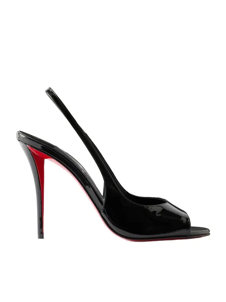 Christian Louboutin Sofia Z 100 Leather Slingback Sandals