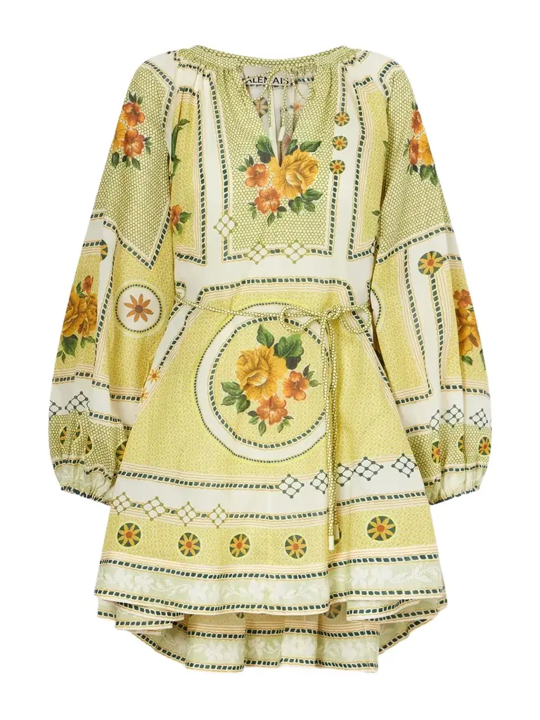 ALÉMAIS Dixie Cotton Mini Dress