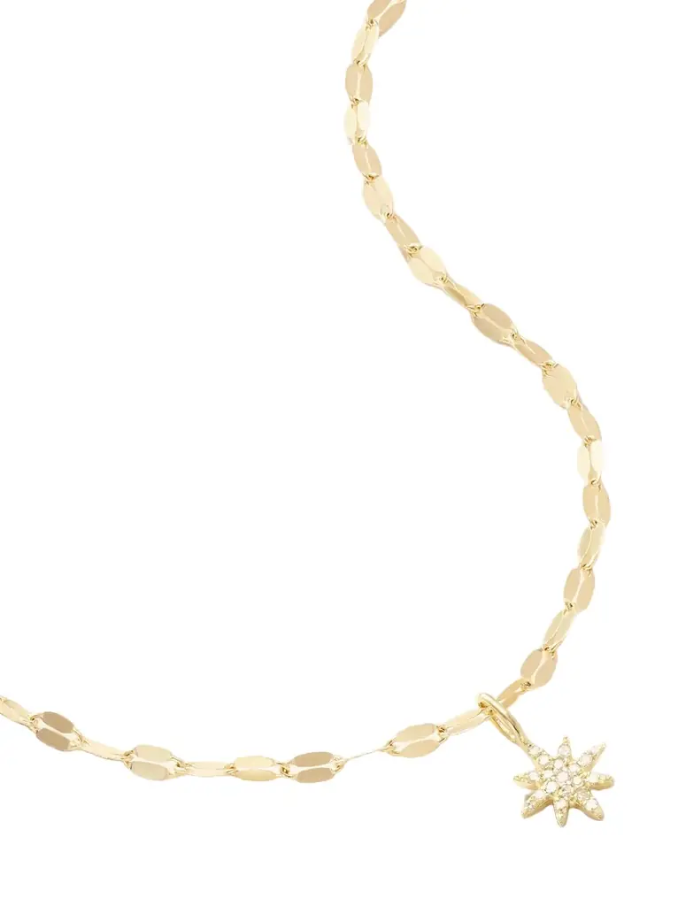 STONE AND STRAND Northern Star 10-karat Gold Diamond Necklace
