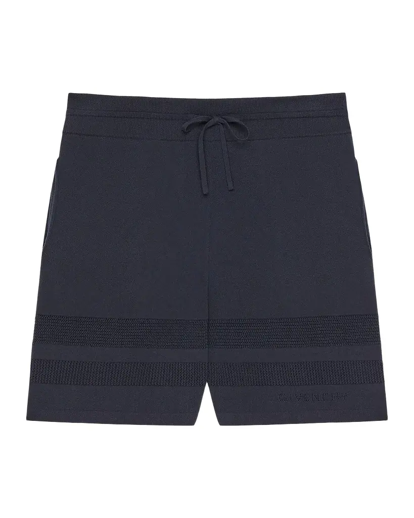 Givenchy en 's Jacquard Stripe Knit Drawstring Shorts
