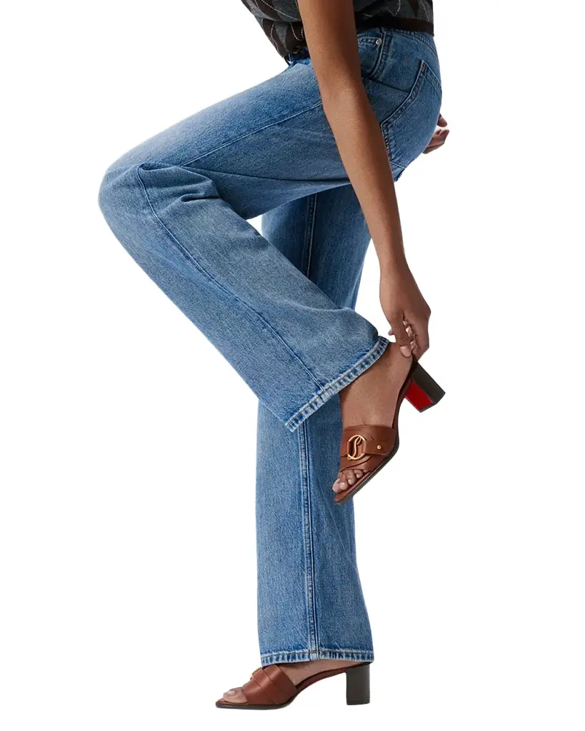 Christian Louboutin 55mm Her in Roma Leather Mules