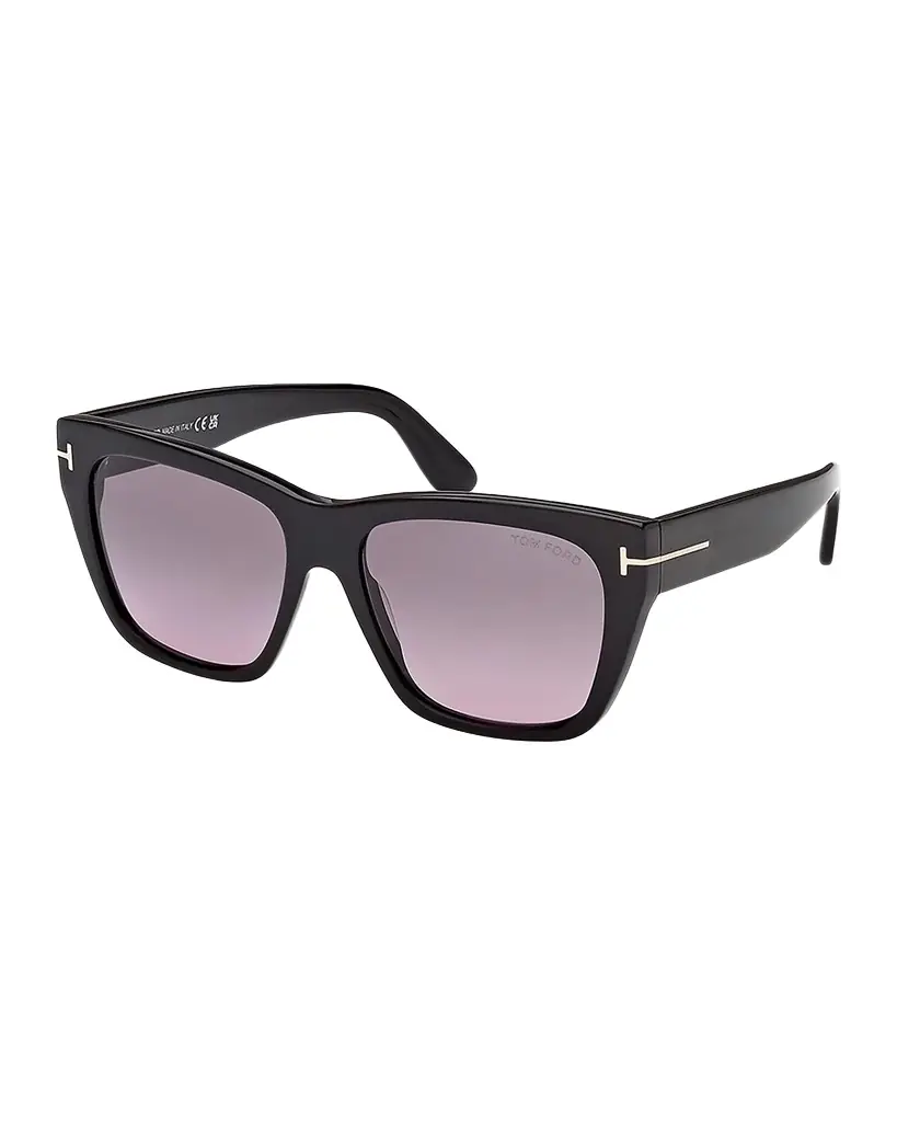 TOM FORD Flynn 55MM Square Sunglasses