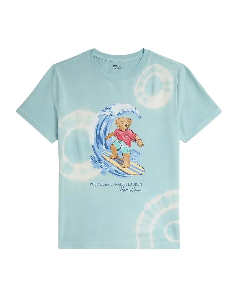 Polo Ralph Lauren Little Boy 's & Boy 's Tie-Dye Polo Bear Cotton Tee