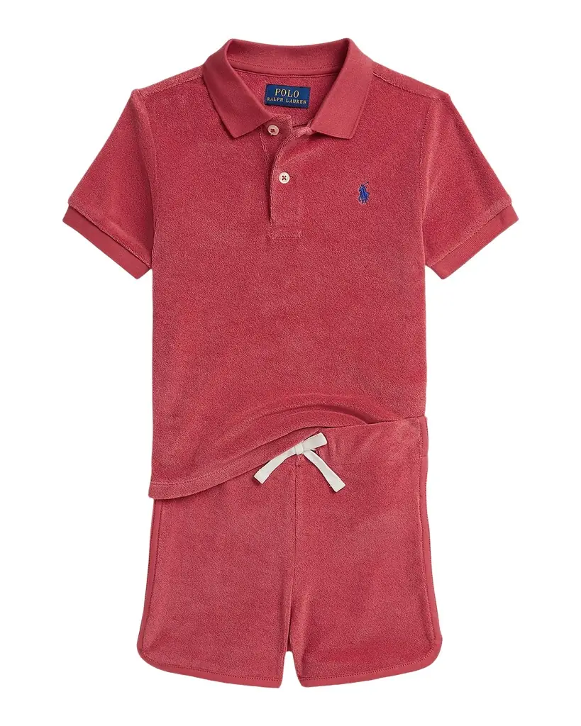 Polo Ralph Lauren Little Boy 's & Boy 's Terry Polo Shirt & Short