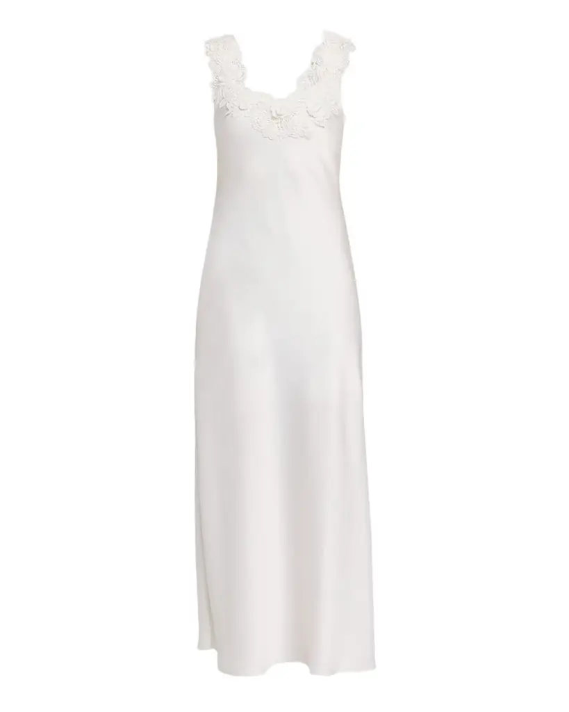 Generation Love Lala Satin Lace Slip Dress