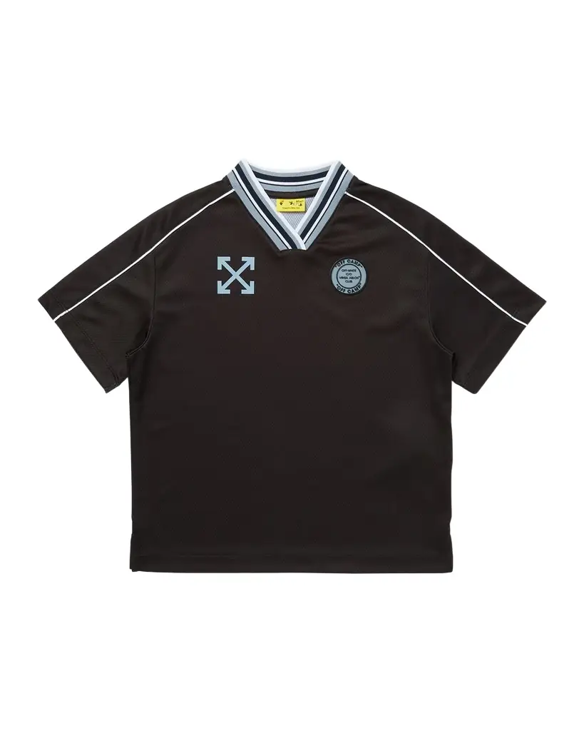 Off-White Boy 's Soccer Track Tee, Size