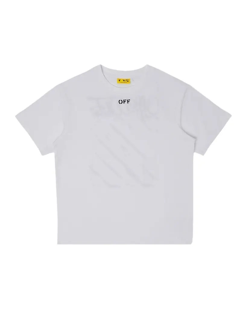Off-White Girl 's Diag Watercolor T-Shirt, Size 6-12