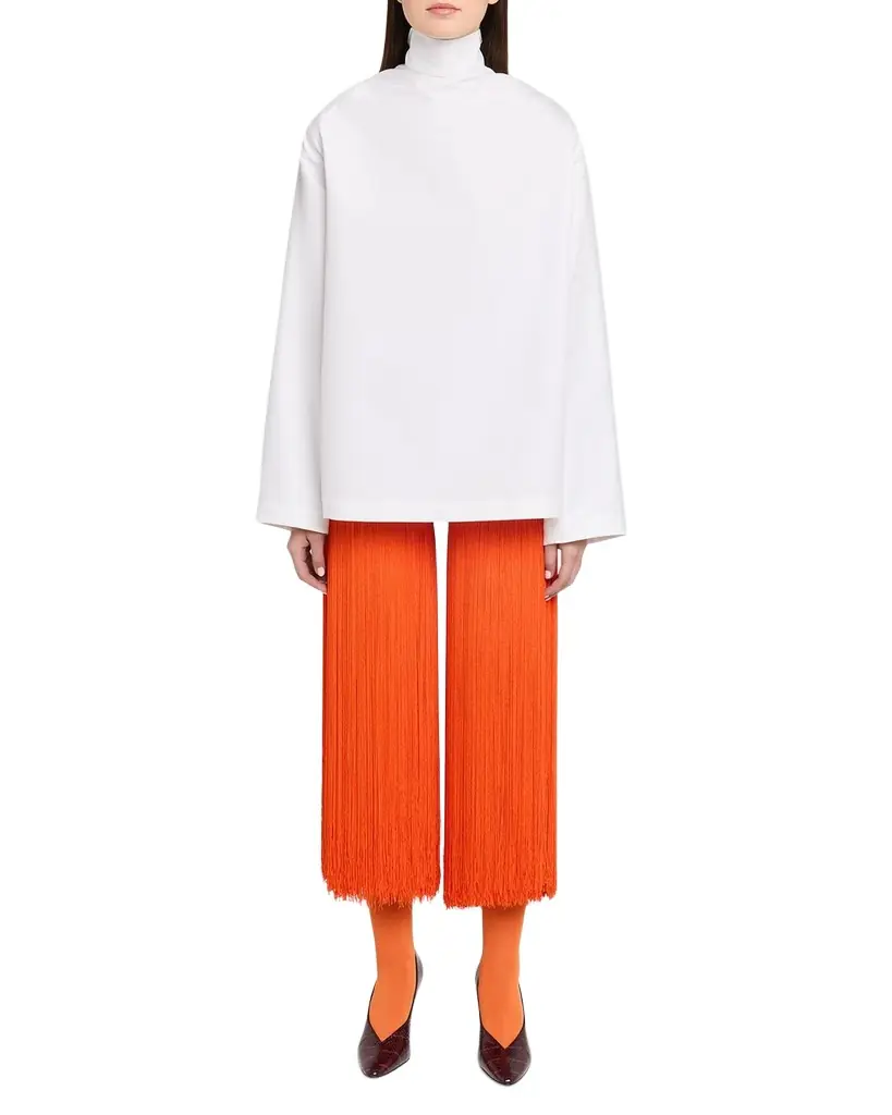 ALAIA Cotton Poplin Reverse Jacket