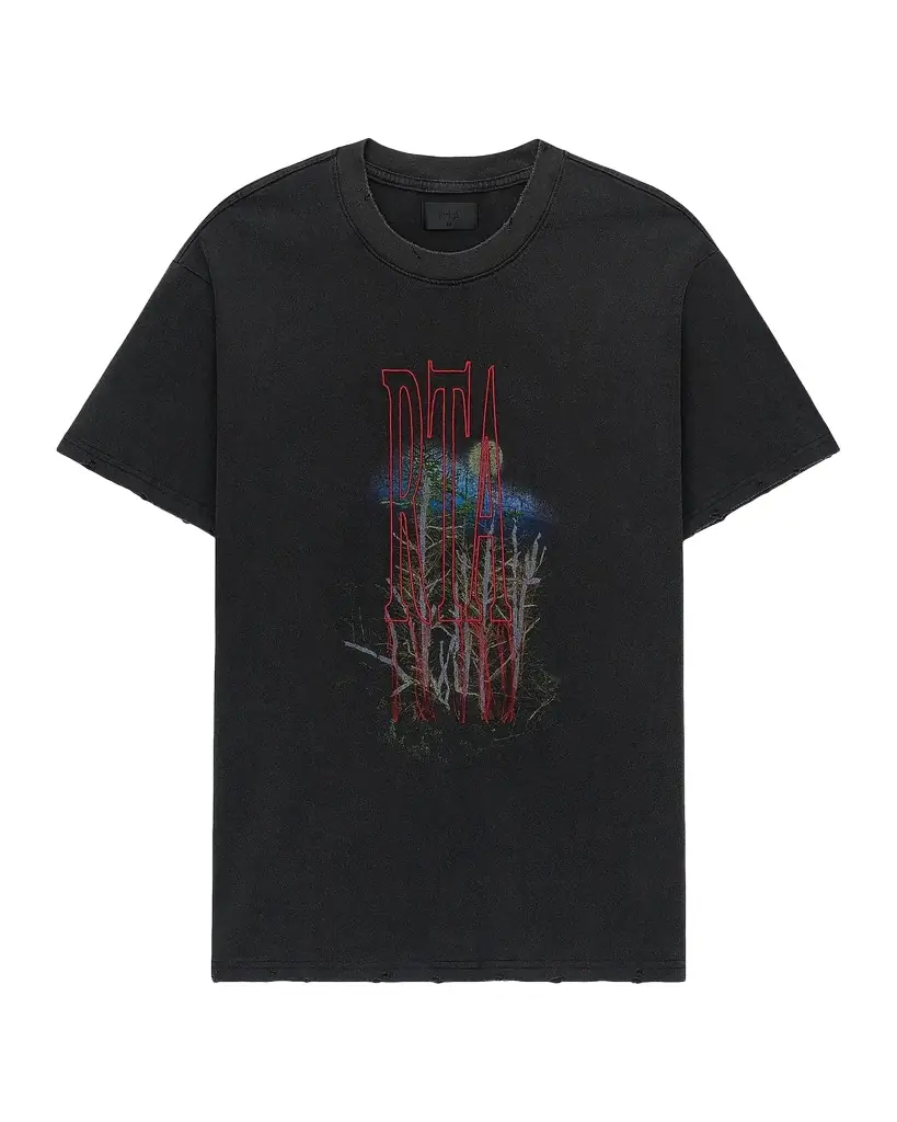 RTA Men 's Colin Oversized Cotton Graphic Logo T-Shirt