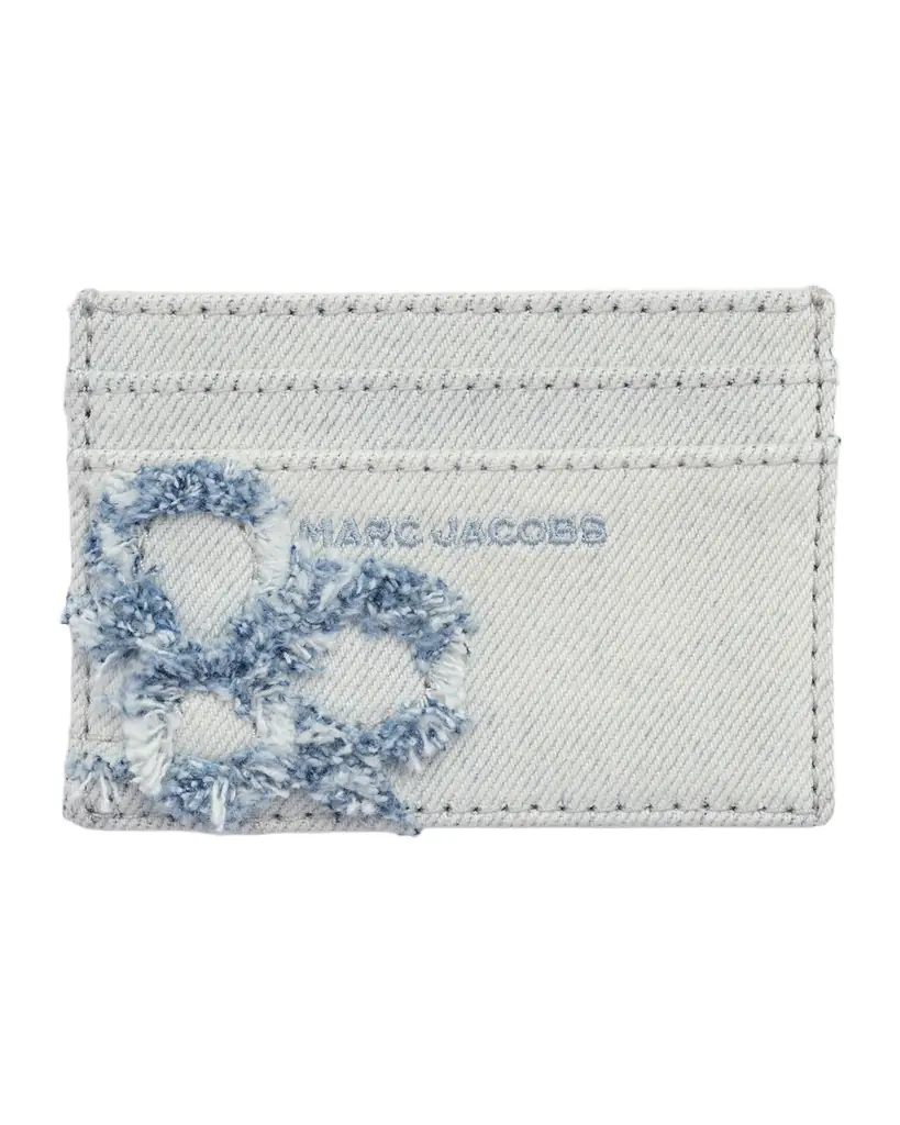 Marc Jacobs The Daisy Denim Card Case